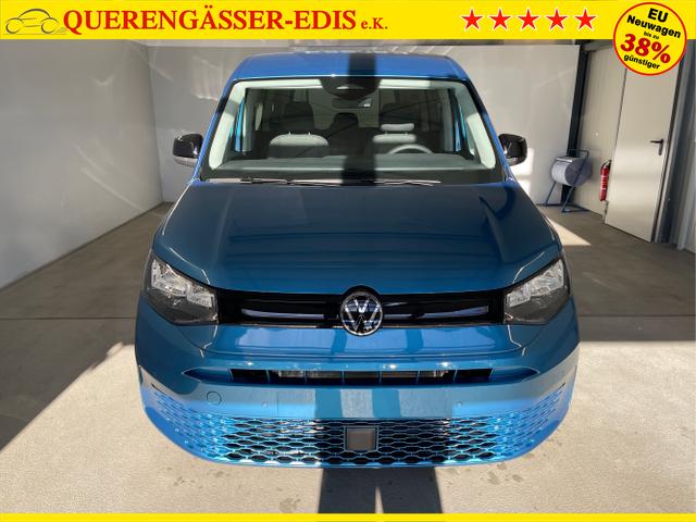Volkswagen / Caddy / Blau / / / 115PS DSG AHK+Kamera+ACC+Parklenk+SHZ+Side Assist+App-Connect
