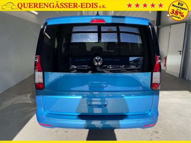 Volkswagen / Caddy / Blau / / / 115PS DSG AHK+Kamera+ACC+Parklenk+SHZ+Side Assist+App-Connect