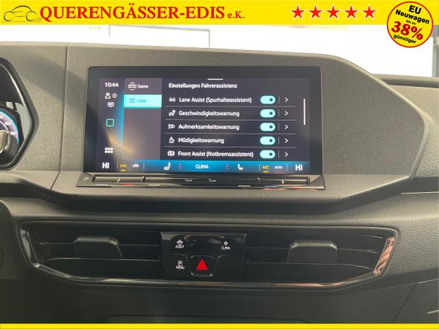 Volkswagen / Caddy / Blau / / / 115PS DSG AHK+Kamera+ACC+Parklenk+SHZ+Side Assist+App-Connect