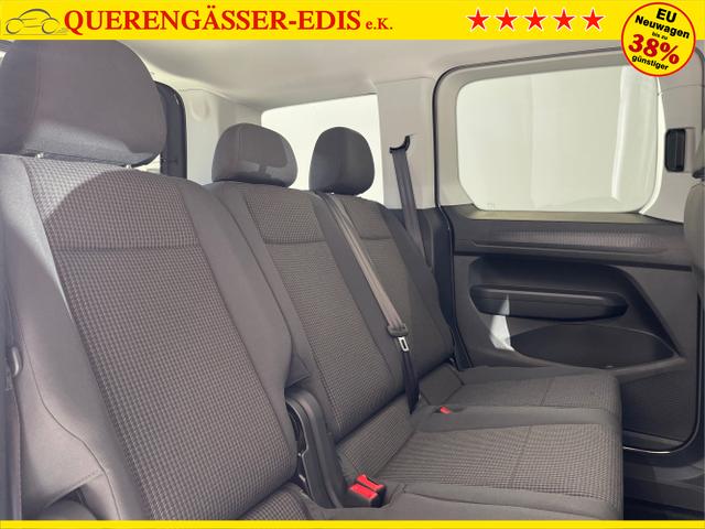 Volkswagen / Caddy / Blau / / / 115PS DSG AHK+Kamera+ACC+Parklenk+SHZ+Side Assist+App-Connect