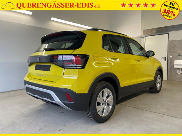 Volkswagen / T-Cross / Gelb / / / 95PS PDC vo+hi+Sitzheizung+App+Side+Travel+Stau+ACC+Klima