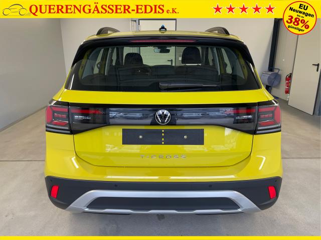 Volkswagen / T-Cross / Gelb / / / 95PS PDC vo+hi+Sitzheizung+App+Side+Travel+Stau+ACC+Klima