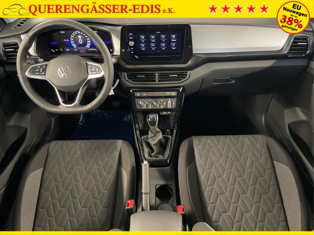 Volkswagen / T-Cross / Gelb / / / 95PS PDC vo+hi+Sitzheizung+App+Side+Travel+Stau+ACC+Klima