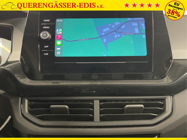 Volkswagen / T-Cross / Gelb / / / 95PS PDC vo+hi+Sitzheizung+App+Side+Travel+Stau+ACC+Klima