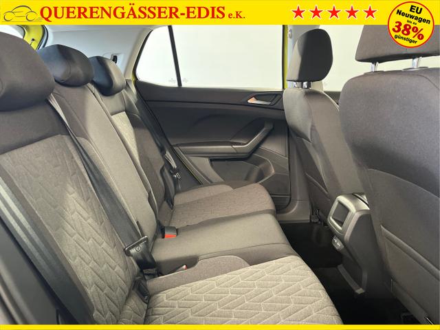 Volkswagen / T-Cross / Weiß / / / 95PS PDC vo+hi+Sitzheizung+App+Side+Travel+Stau+ACC+Klima