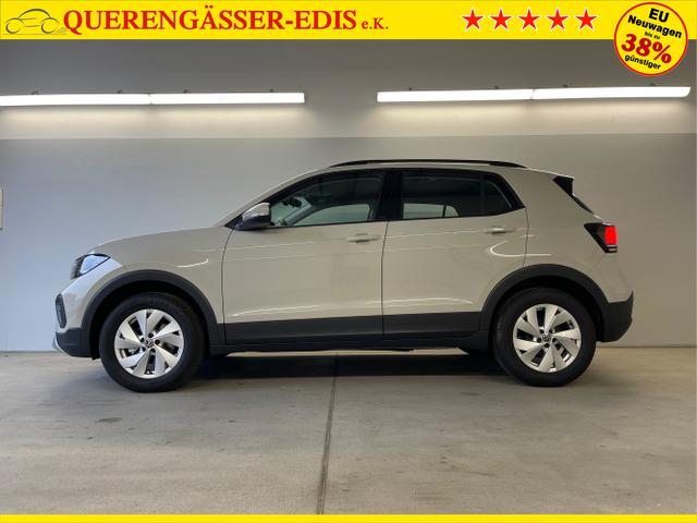 Volkswagen / T-Cross / Grau / / / 95PS PDC vo+hi+Sitzheizung+App+Side+Travel+Stau+ACC+Klima