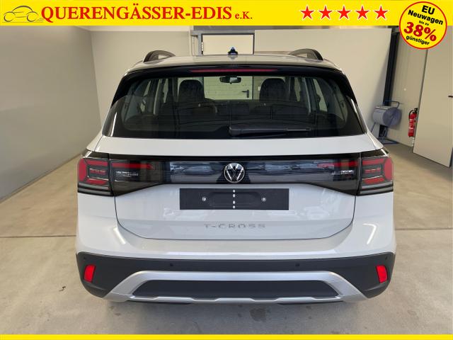 Volkswagen / T-Cross / Grau / / / 95PS PDC vo+hi+Sitzheizung+App+Side+Travel+Stau+ACC+Klima