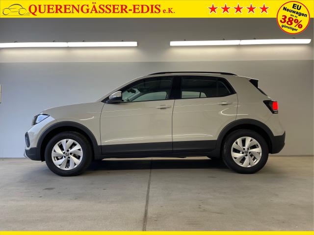 Volkswagen / T-Cross / Grau / / / 95PS PDC vo+hi+Sitzheizung+App+Side+Travel+Stau+ACC+Klima