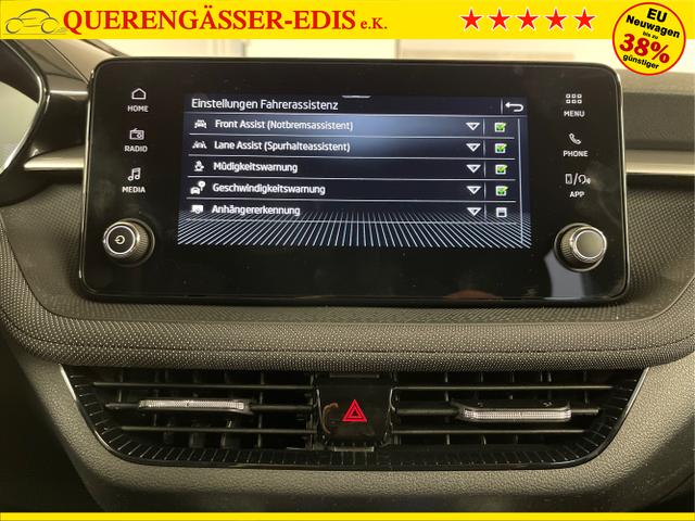 Skoda / Fabia / Wei&szlig; / / / 115PS AHK+Kessy+Kamera