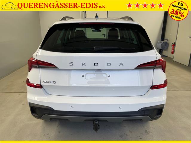 Skoda / KAMIQ / Wei&szlig; / / / 115PS DSG Matrix+AHK+Kamera+PDC vor+hi+Kessy+Sitzheizung+GVL