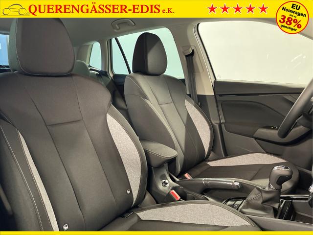 Skoda / KAMIQ / Wei&szlig; / / / 115PS DSG Matrix+AHK+Kamera+PDC vor+hi+Kessy+Sitzheizung+GVL