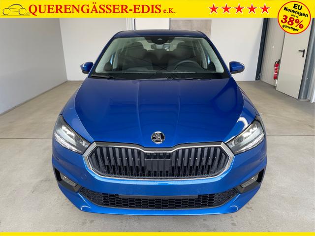 Skoda / Fabia / Blau / / / 95PS Sitzheizung+Lenkradheizung+App-Connect+GRA+GVL+ParkPilot
