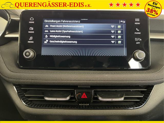 Skoda / Fabia / Blau / / / 95PS Sitzheizung+Lenkradheizung+App-Connect+GRA+GVL+ParkPilot