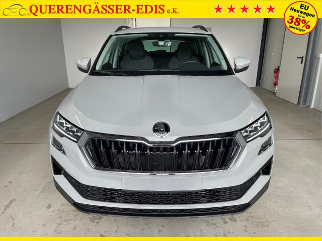Skoda / Karoq / Grau / / / 150PS DSG AHK+Kamera+ACC+Kessy+Kamera+ParkPilot vo+hi+App