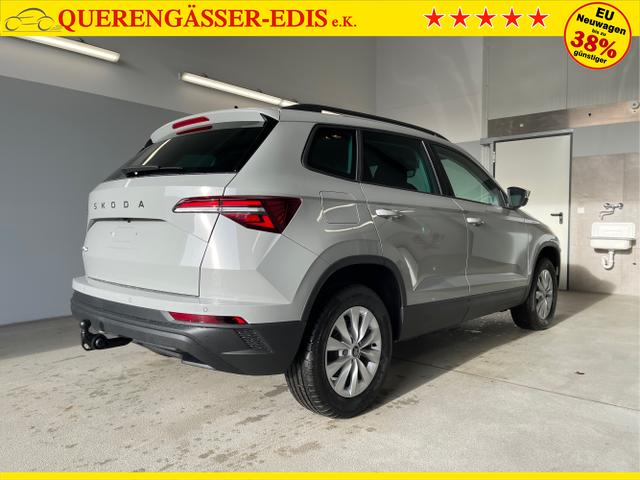 Skoda / Karoq / Grau / / / 150PS DSG AHK+Kamera+ACC+Kessy+Kamera+ParkPilot vo+hi+App