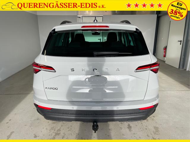 Skoda / Karoq / Grau / / / 150PS DSG AHK+Kamera+ACC+Kessy+Kamera+ParkPilot vo+hi+App