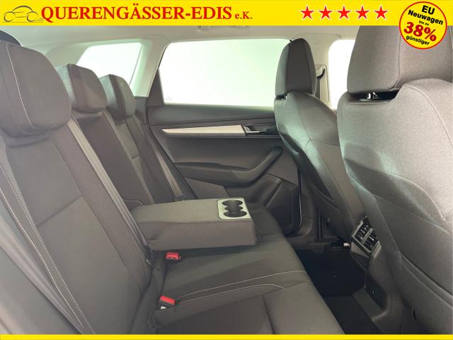 Skoda / Karoq / Silber / / / 150PS DSG AHK+Kamera+ACC+Kessy+Kamera+ParkPilot vo+hi+App
