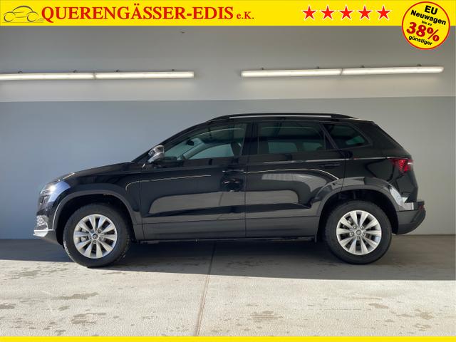 Skoda / Karoq / Schwarz / / / 150PS DSG AHK+Kamera+ACC+Kessy+Kamera+ParkPilot vo+hi+App