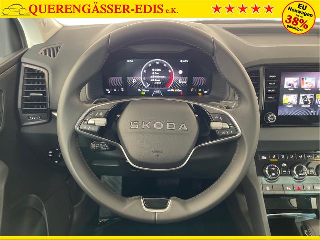 Skoda / Karoq / Schwarz / / / 150PS DSG AHK+Kamera+ACC+Kessy+Kamera+ParkPilot vo+hi+App