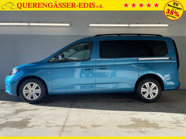 Volkswagen / Caddy / Blau / / / 115PS DSG AHK+7 Sitze+Assistenzpaket