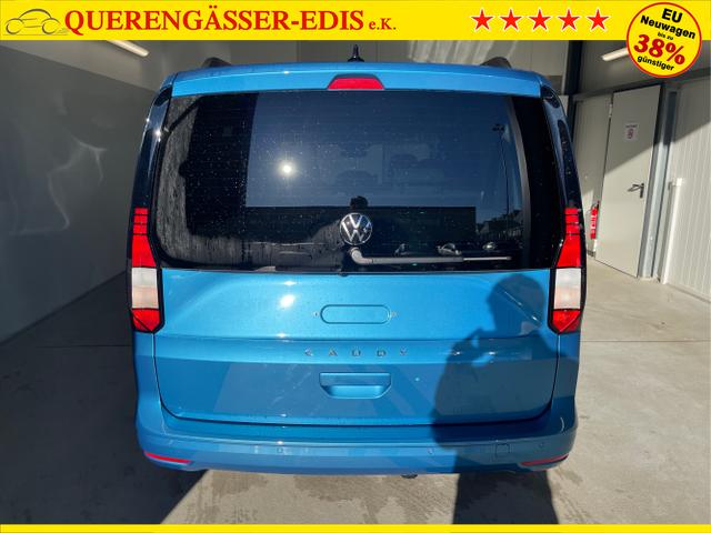 Volkswagen / Caddy / Blau / / / 115PS DSG AHK+7 Sitze+Assistenzpaket
