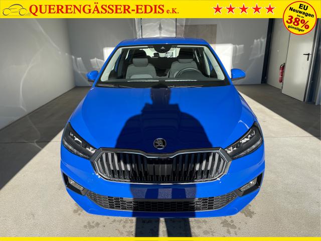 Skoda / Fabia / Blau / / / 95PS Sitzheizung+Lenkradheizung+App-Connect+GRA+GVL+ParkPilot