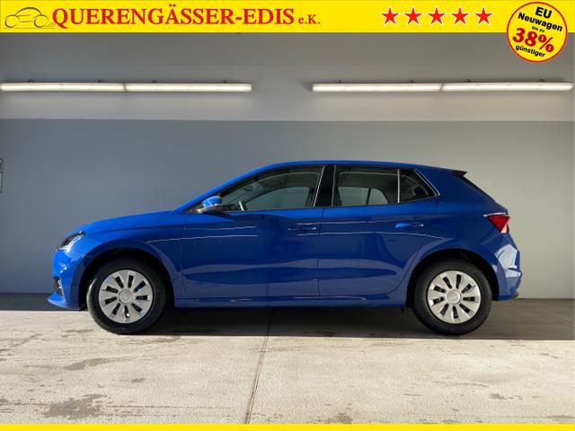 Skoda / Fabia / Blau / / / 95PS Sitzheizung+Lenkradheizung+App-Connect+GRA+GVL+ParkPilot