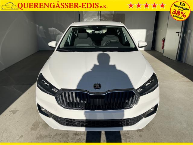 Skoda / Fabia / Wei&szlig; / / / 95PS Sitzheizung+Lenkradheizung+App-Connect+GRA+GVL+ParkPilot