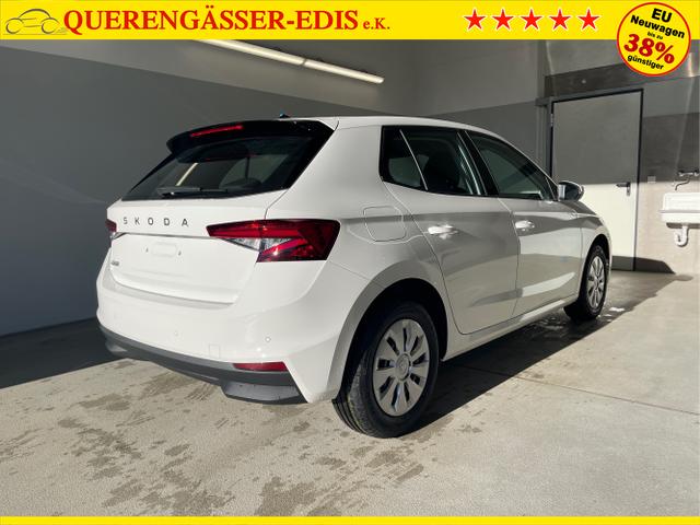 Skoda / Fabia / Wei&szlig; / / / 95PS Sitzheizung+Lenkradheizung+App-Connect+GRA+GVL+ParkPilot
