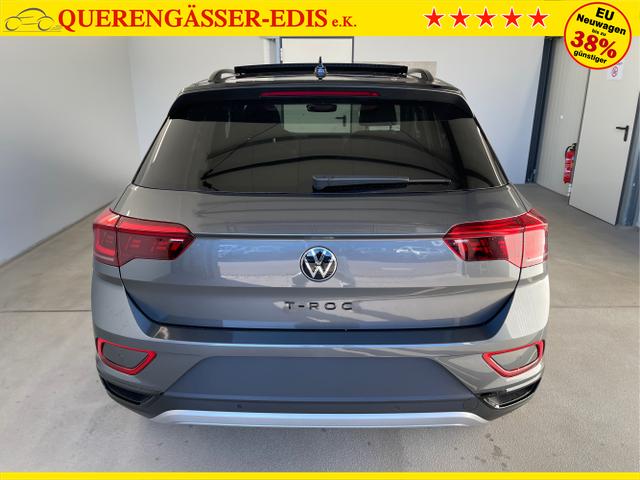Volkswagen / T-Roc / Grau / / / TDI DSG Pano+Black Style+AHK+Navi+ergoActive+IQ.Drive+Kamera+Keyless
