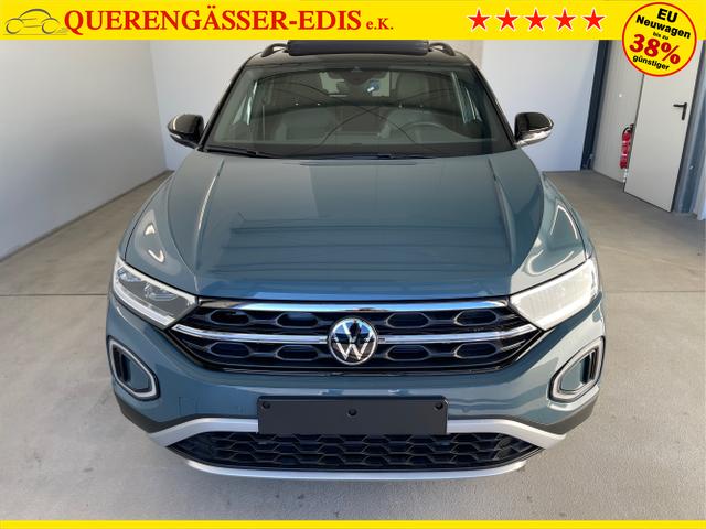 Volkswagen / T-Roc / Blau / / / TDI DSG Pano+Black Style+AHK+Navi+ergoActive+IQ.Drive+Kamera+Keyless