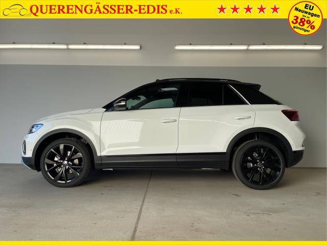 Volkswagen / T-Roc / Wei&szlig; / / / TDI DSG Pano+Black Style+AHK+Navi+ergoActive+IQ.Drive+Kamera+Keyless