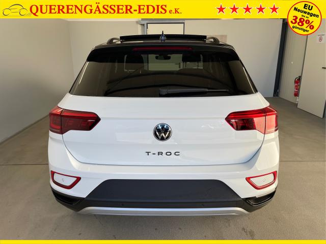 Volkswagen / T-Roc / Wei&szlig; / / / TDI DSG Pano+Black Style+AHK+Navi+ergoActive+IQ.Drive+Kamera+Keyless
