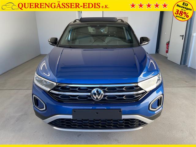 Volkswagen / T-Roc / Blau / / / TDI DSG Pano+Black Style+AHK+Navi+ergoActive+IQ.Drive+Kamera+Keyless