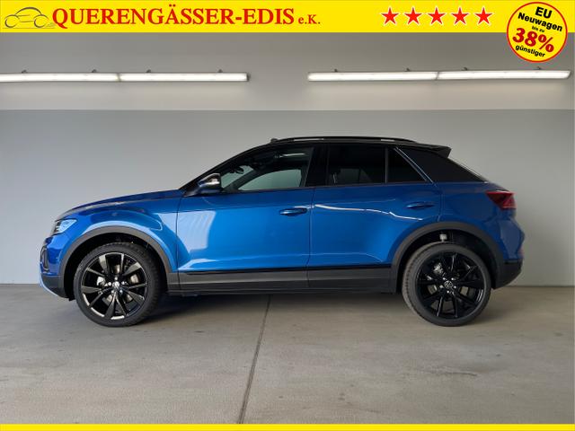 Volkswagen / T-Roc / Blau / / / TDI DSG Pano+Black Style+AHK+Navi+ergoActive+IQ.Drive+Kamera+Keyless