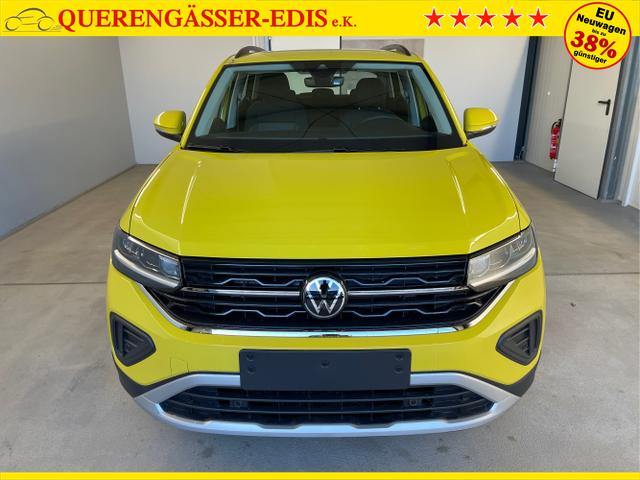 Volkswagen / T-Cross / Gelb / / / 95PS PDC vo+hi+Shz+App+Side+Travel