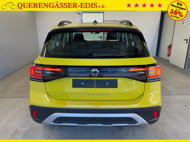 Volkswagen / T-Cross / Gelb / / / 95PS PDC vo+hi+Shz+App+Side+Travel