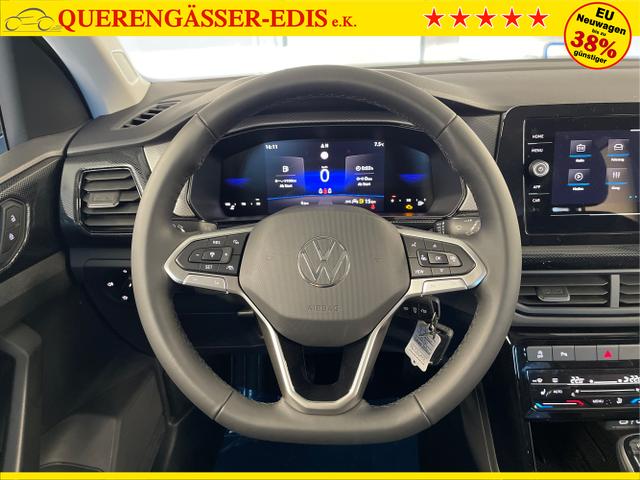 Volkswagen / T-Cross / Gelb / / / 95PS PDC vo+hi+Shz+App+Side+Travel
