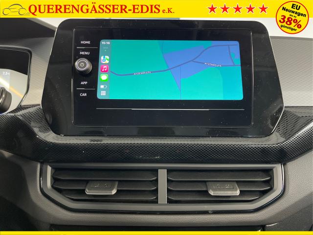 Volkswagen / T-Cross / Gelb / / / 95PS PDC vo+hi+Shz+App+Side+Travel