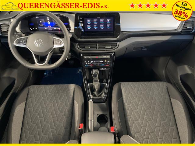 Volkswagen / T-Cross / Grau / / / 95PS PDC vo+hi+Shz+App+Side+Travel