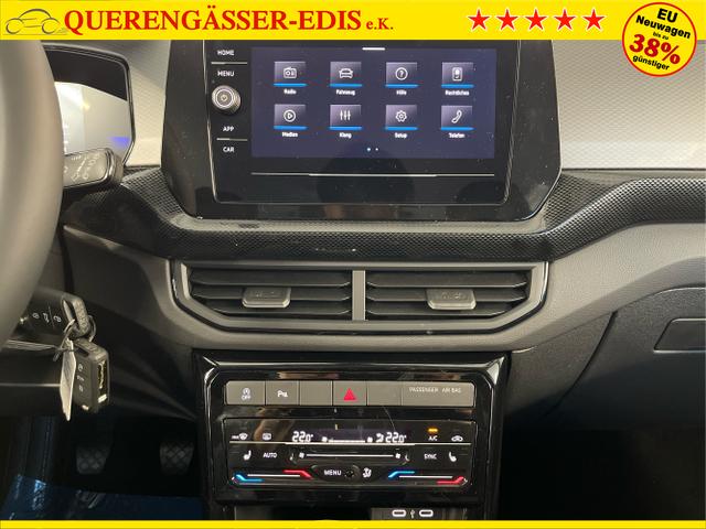 Volkswagen / T-Cross / Wei&szlig; / / / 95PS PDC vo+hi+Shz+App+Side+Travel