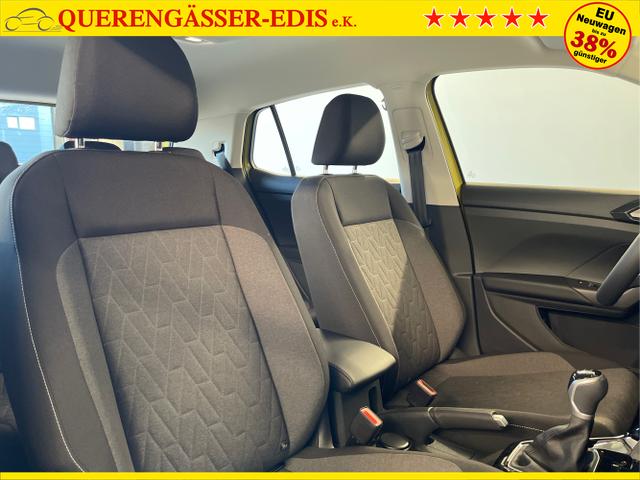 Volkswagen / T-Cross / Wei&szlig; / / / 95PS PDC vo+hi+Shz+App+Side+Travel