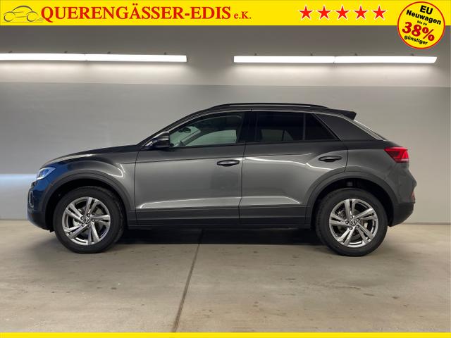 Volkswagen / T-Roc / Grau / / / 150PS DSG AHK+Kessy+Kamera+ACC+Sitzheiz+Navi+IQ.Drive