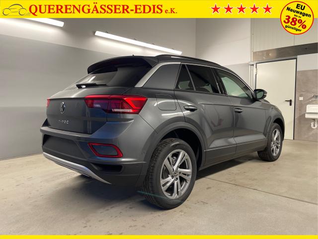 Volkswagen / T-Roc / Grau / / / 150PS DSG AHK+Kessy+Kamera+ACC+Sitzheiz+Navi+IQ.Drive