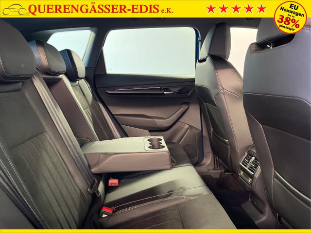 Skoda / Karoq / Blau / / / TDI 4x4 AHK+360°+Alu19+Navi+Matrix+Winter-Paket