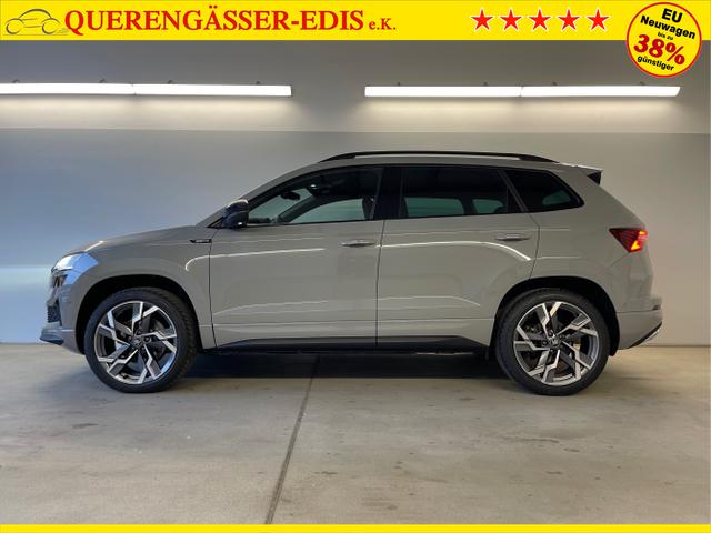 Skoda / Karoq / Grau / / / TSI 4x4 360°+19 Zoll+Navi+AHK+360°+ACC+Frontscheibe beheizbar+Travel Assist