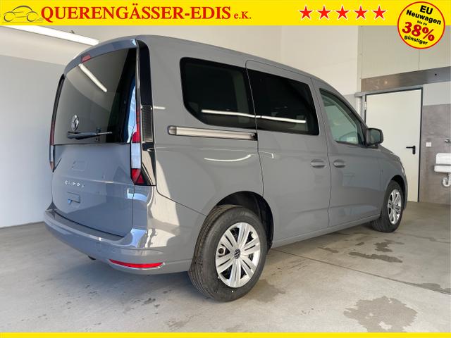 Volkswagen / Caddy / Grau / / / 1.5 TSI GV5+AHK+Climatronic+App-Connect+Winterpaket+ACC+SideAssist