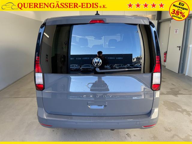 Volkswagen / Caddy / Grau / / / 1.5 TSI GV5+AHK+Climatronic+App-Connect+Winterpaket+ACC+SideAssist