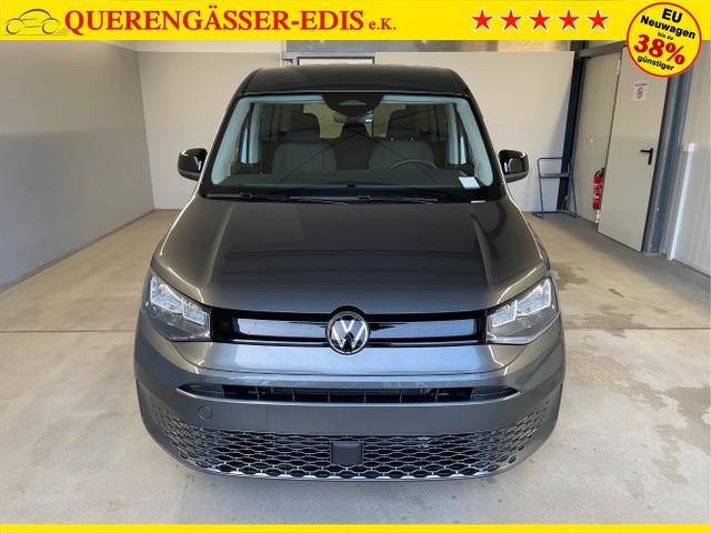 Volkswagen / Caddy / Grau / / / 1.5 TSI GV5+AHK+Climatronic+App-Connect+Winterpaket+ACC+SideAssist