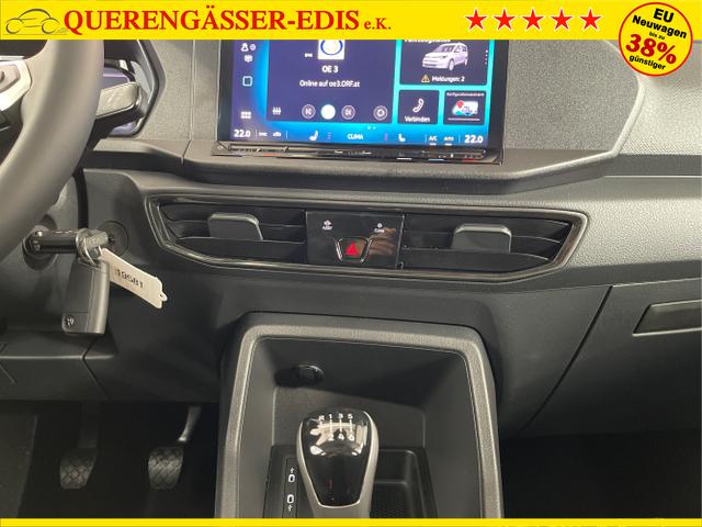 Volkswagen / Caddy / Grau / / / 1.5 TSI GV5+AHK+Climatronic+App-Connect+Winterpaket+ACC+SideAssist